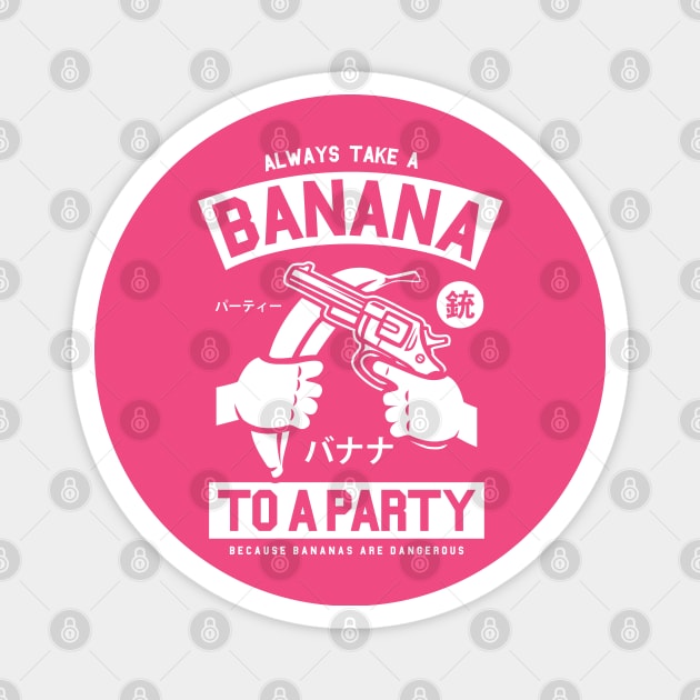 Banana Party Magnet by R3ALFRI3NDS